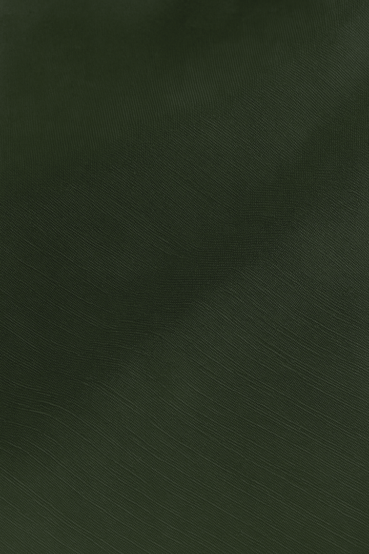 IVAR® Olive Green Cuban Collar Shirt