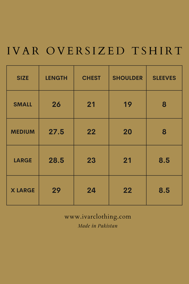 IVAR® Heather Grey Oversized Tshirt