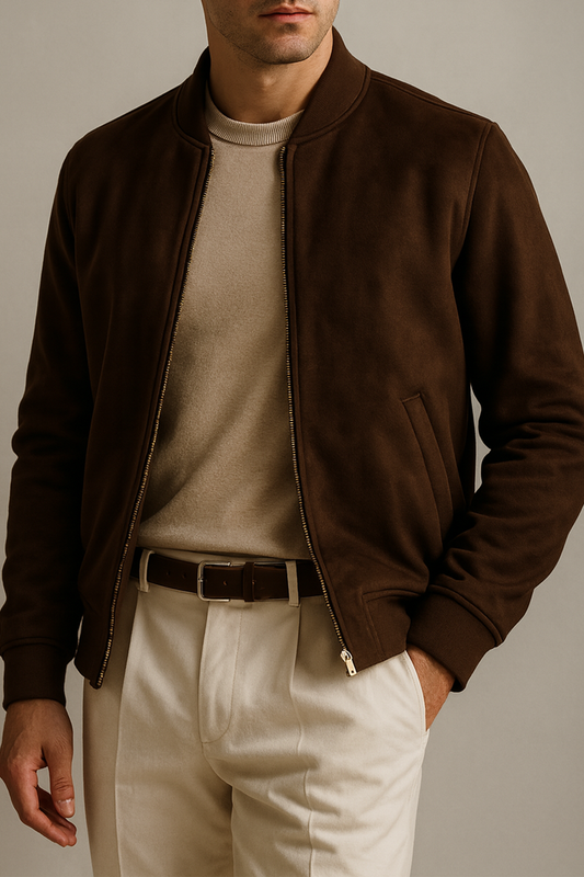 IVAR® Penny Brown Suede Jacket