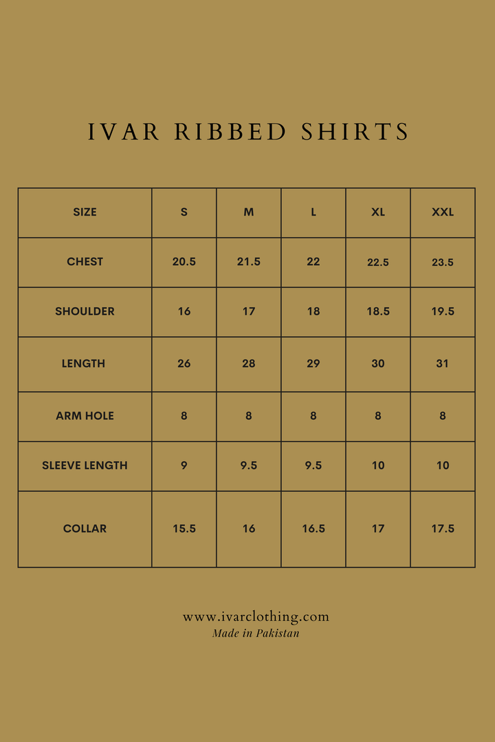 IVAR® Burgundy Ribbed Shirt