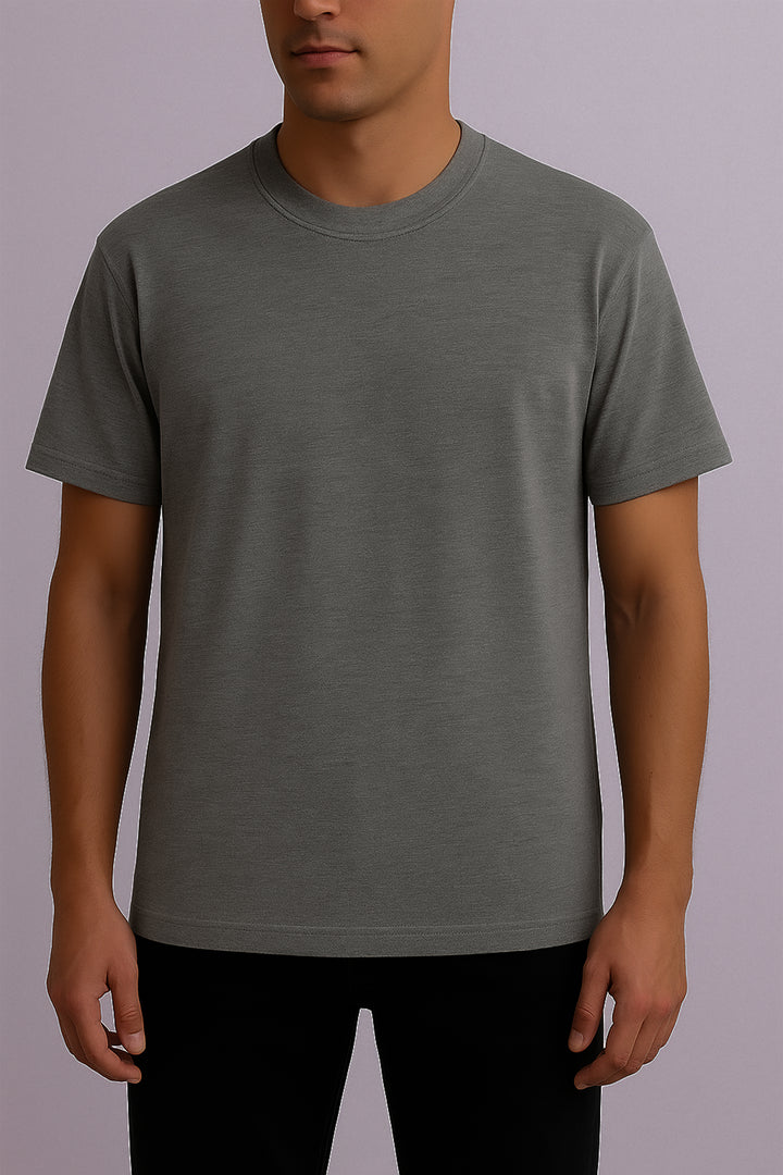 IVAR® Slate Grey Oversized Tshirt