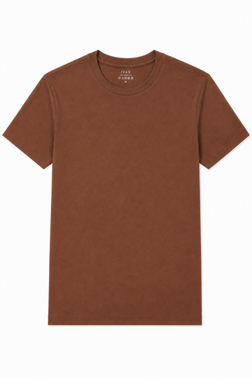 IVAR® Tapered Fit Cambridge Brown Tshirt