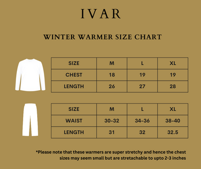 IVAR® White Warmer Top (Super Stretch Fabric)